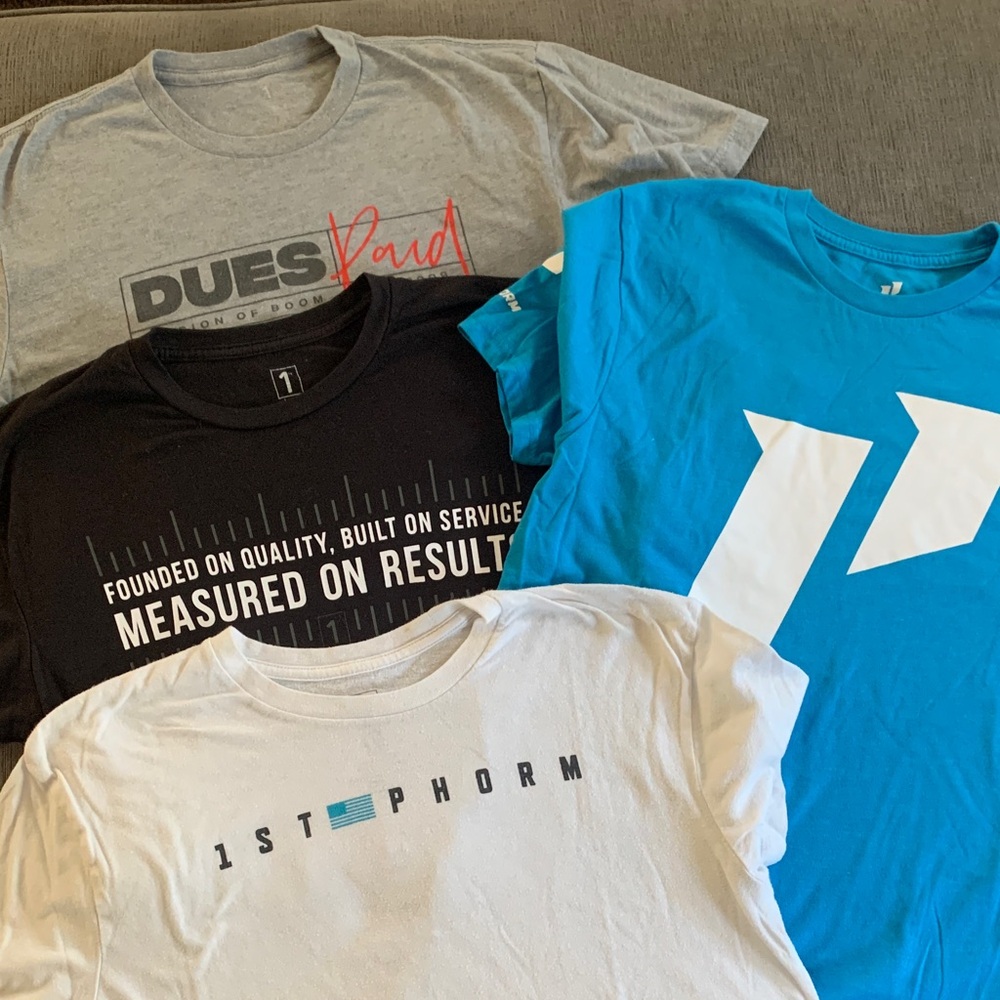 Men’s 1st Phorm tee shirt bundle